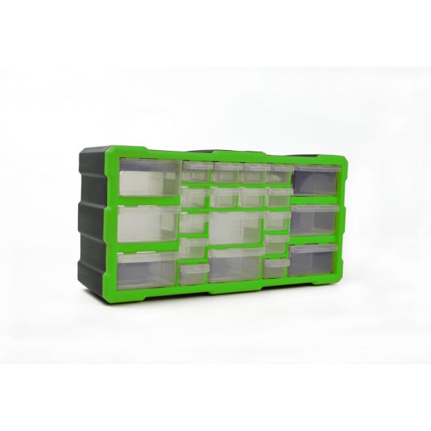 22 Multi Drawer Parts Storage Cabinet Unit Organiser Garage Tool Box