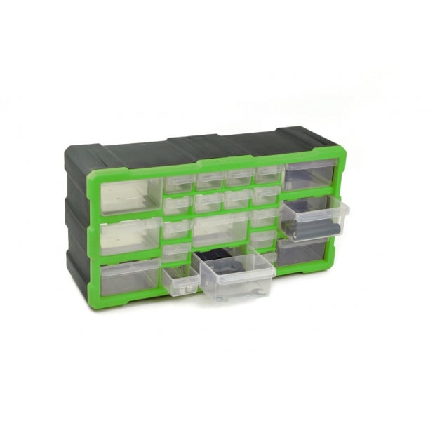 22 Multi Drawer Parts Storage Cabinet Unit Organiser Garage Tool Box Image 2