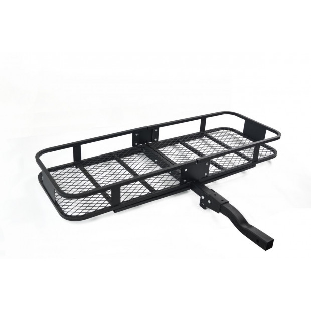 Car Luggage Basket Trailer Hitch Cargo Carrier Image 5