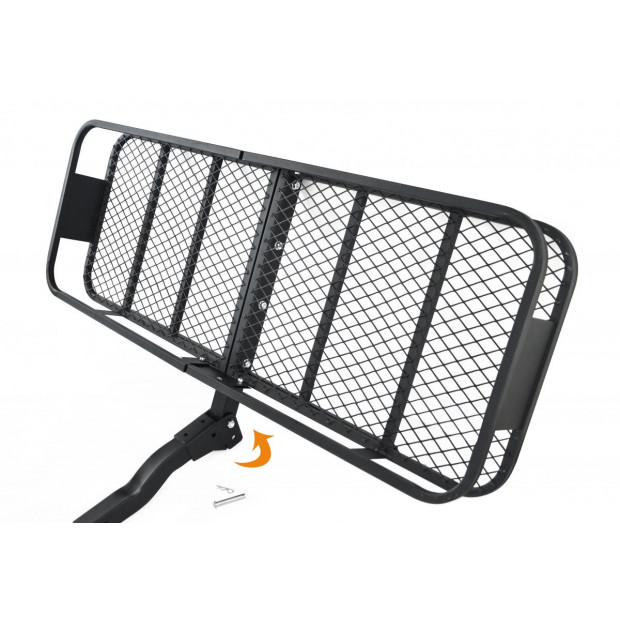 Car Luggage Basket Trailer Hitch Cargo Carrier Image 6