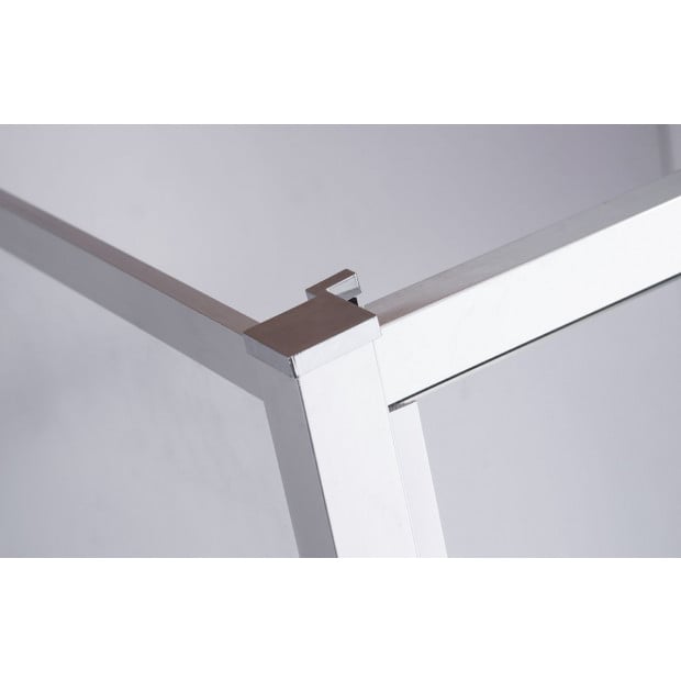 Semi Frameless Shower Screen (98~106)x 195cm & (89~92)x 195cm Side Image 5