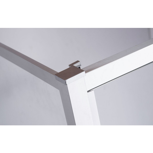 Semi Frameless Shower Screen (74~82)x 195cm & (98~101)x 195cm Side Image 5