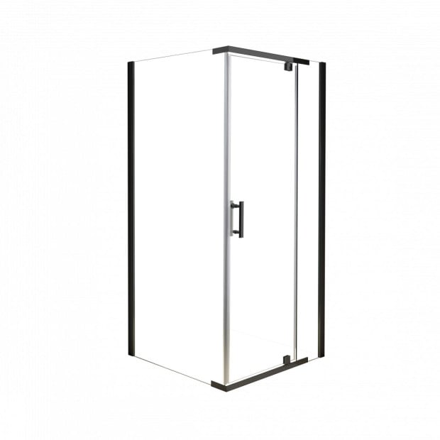 Shower Screen 1200x1000x1900mm Framed Safety Glass Pivot Door Image 3