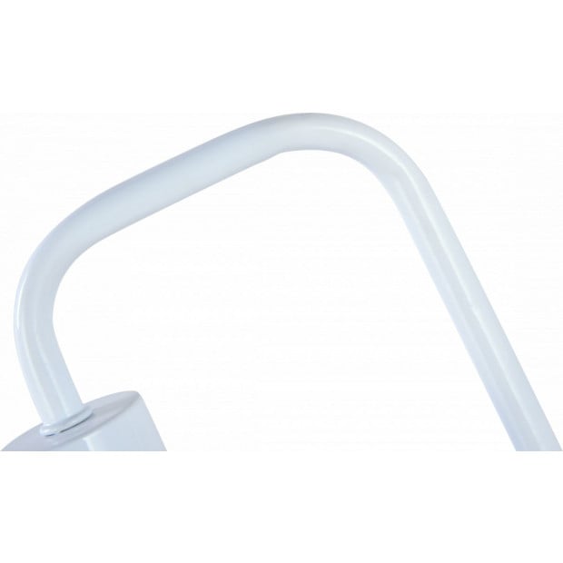 Modern Table Lamp Desk Light Timber Base Bedside Bedroom White Image 9