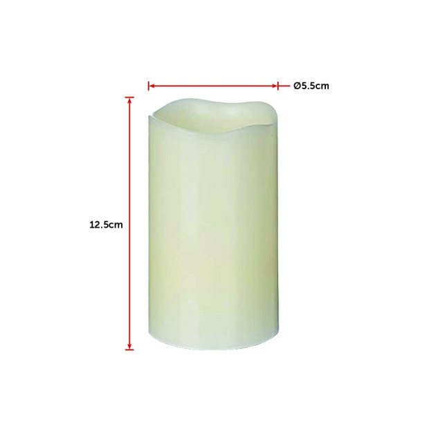 Flameless Candles Led Set Of 12 Battery Flickering Bulb Image 10