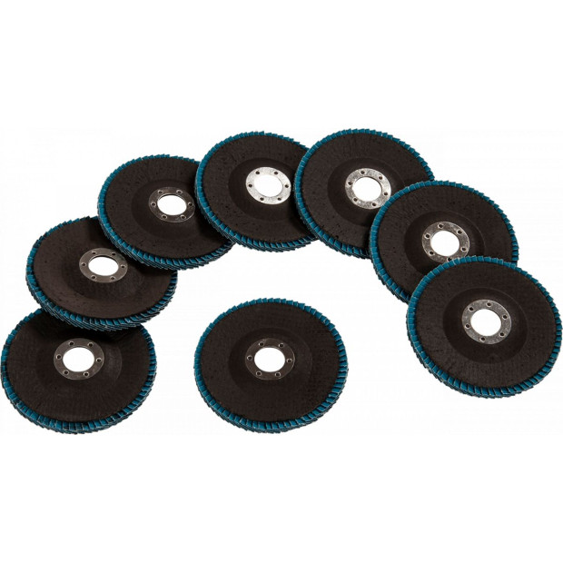 50x Pack Premium Zirconia Flap Disc Sanding Grinding Image 6