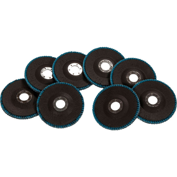 50x Pack Premium Zirconia Flap Disc Sanding Grinding Image 7