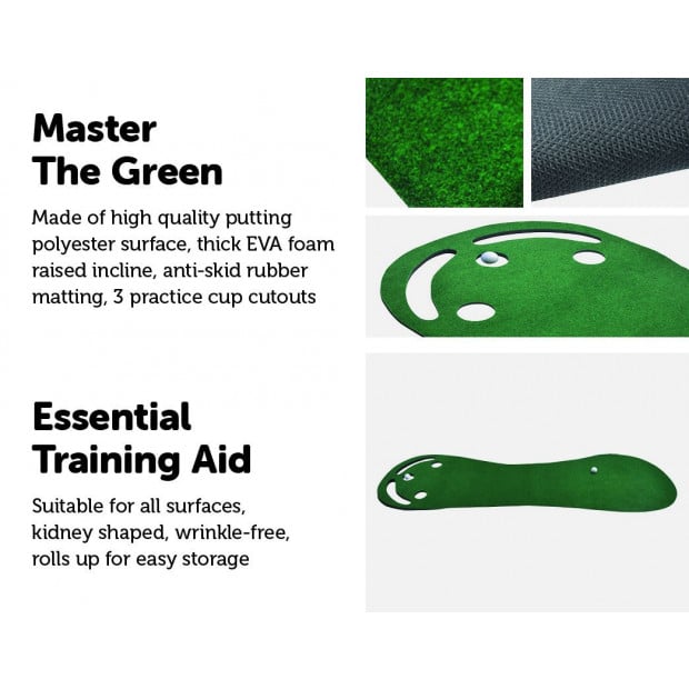 Golf Putting Green Par Three 95cm X 275cm Image 3