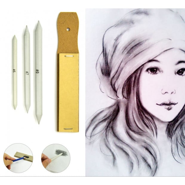 Art Sketch Pencils Oil Drawing Colouring Charcoal Pencil 72pcs/set Image 5