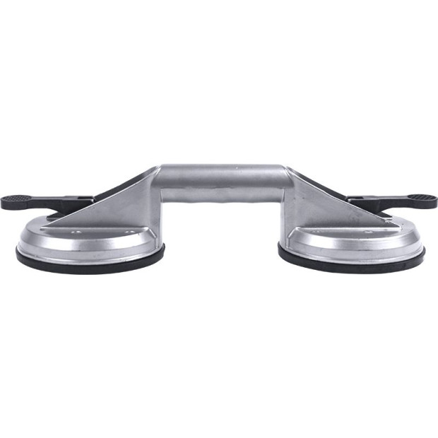 4 X Double Suction Glass Lifting Tool Vacuum Puller Lifter Aluminium Image 8