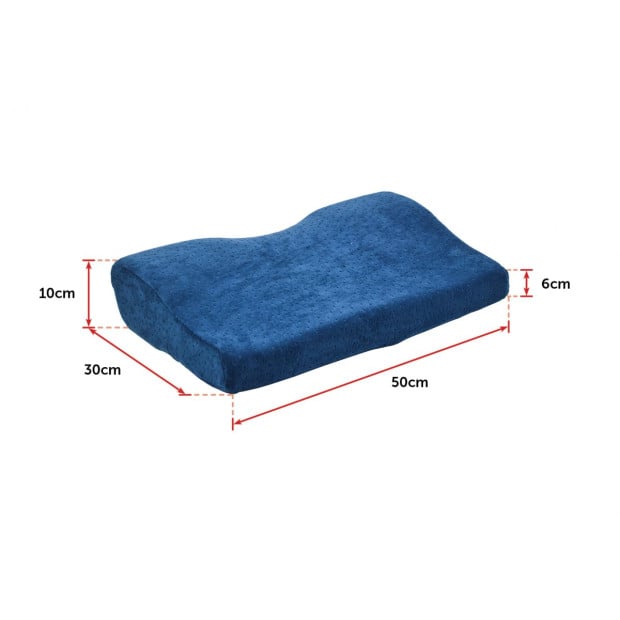 Memory Foam Neck Pillow Cushion Support Rebound Contour Pain Relief Health Care Image 11