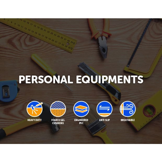 Knee Pads For Work, Construction, Gardening, Flooring And Carpentry Image 2