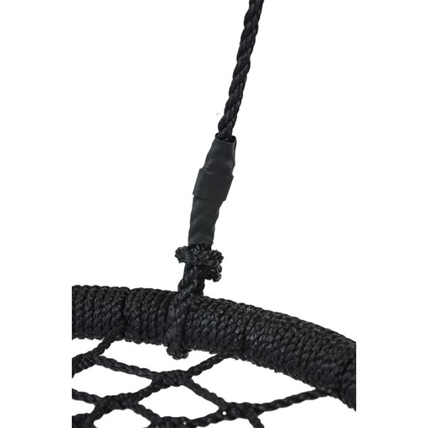 Kids Rope Swing Round Outdoor Spider Web Swing Seat 65cm Image 6