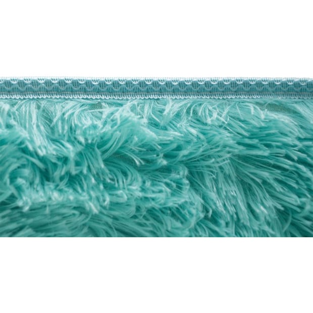 200x140cm Floor Rugs Large Shaggy Rug Area Mat - Turquoise Image 9