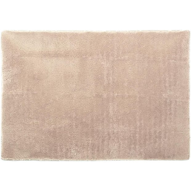 200x140cm Floor Rugs Large Shaggy Rug Area Mat - Beige Image 5
