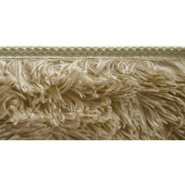 200x140cm Floor Rugs Large Shaggy Rug Area Mat - Beige Image 9