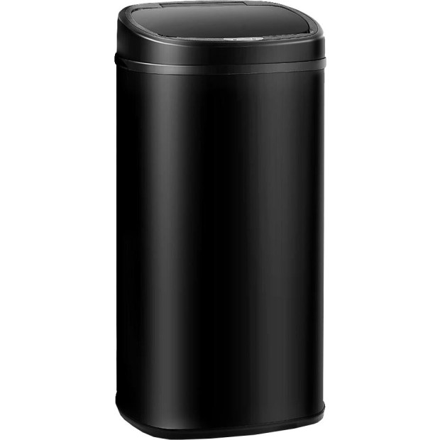68l Motion Sensor Bin Automatic Stainless Steel - Black Image 6