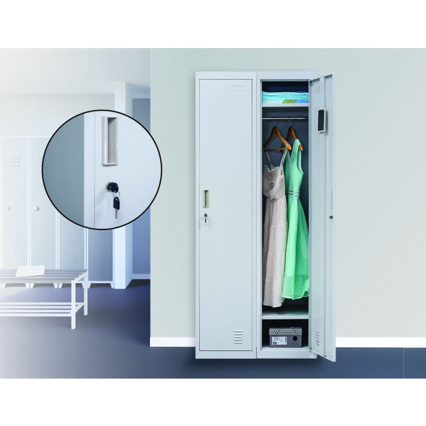 One-door Office Gym Shed Clothing Locker Cabinet Image 2