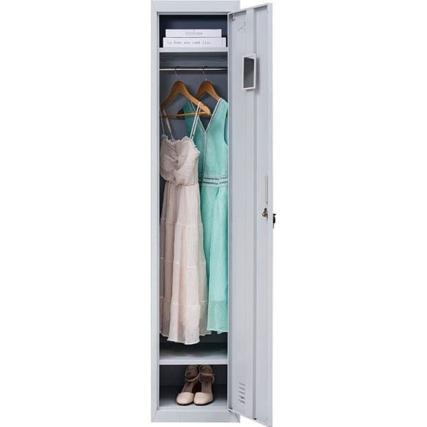 One-door Office Gym Shed Clothing Locker Cabinet Image 9