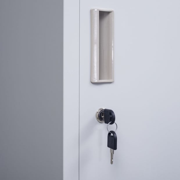 One-door Office Gym Shed Clothing Locker Cabinet Image 8