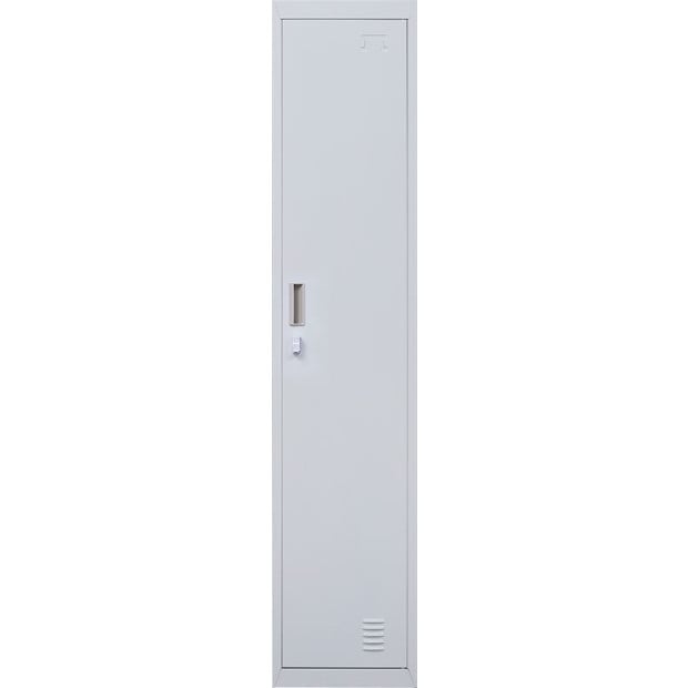 One-door Office Gym Shed Clothing Locker Cabinet w/Padlock Lock Image 8