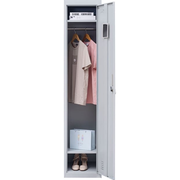 One-door Office Gym Shed Clothing Locker Cabinet w/3 combination lock Image 8