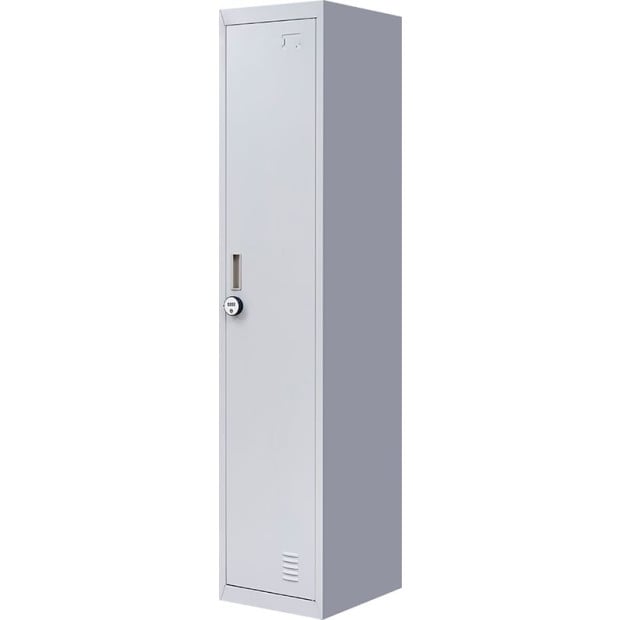 One-door Office Gym Shed Clothing Locker Cabinet w/4 combination lock Image 3