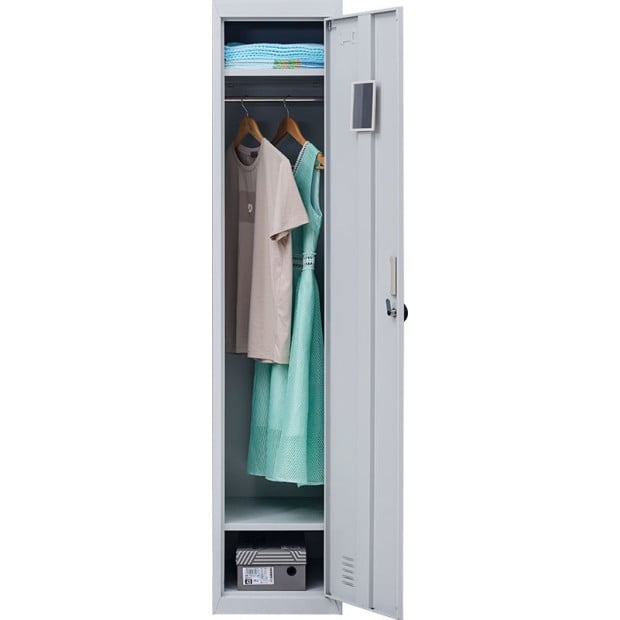 One-door Office Gym Shed Clothing Locker Cabinet w/4 combination lock Image 8