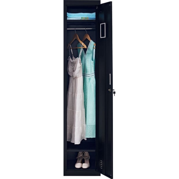 One-door Office Gym Shed Clothing Locker Cabinet - Standard Lock Image 8