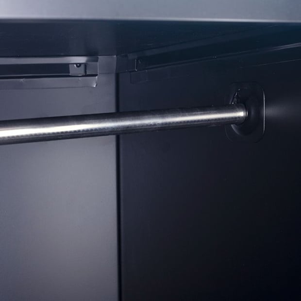 2-door Vertical Locker Storage Standard Black Image 10