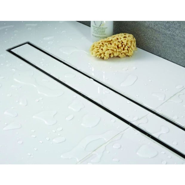 900-mm Tile Insert Bathroom Shower Stainless Steel Grate Drain