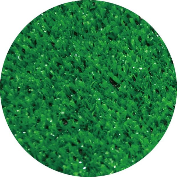 Indoor Practice Putting Green 2.5m Mat Inclined Ball Return Fake Grass 2 Holes Image 8