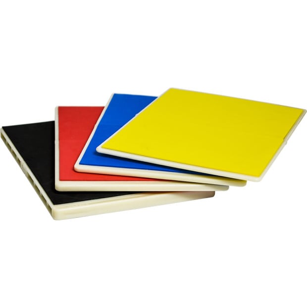 Martial Arts Supply Rebreakable Board Taekwondo, Mma, Karate-set: Yellow, Blue, Red & Black Image 7