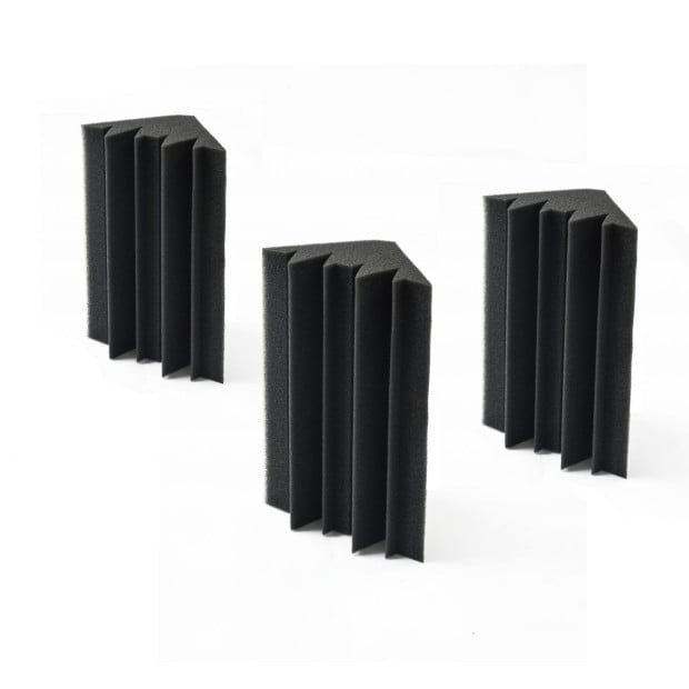20pcs Studio Acoustic Foam Corner Bass Trap Sound Absorption Treatment Proofing Image 7