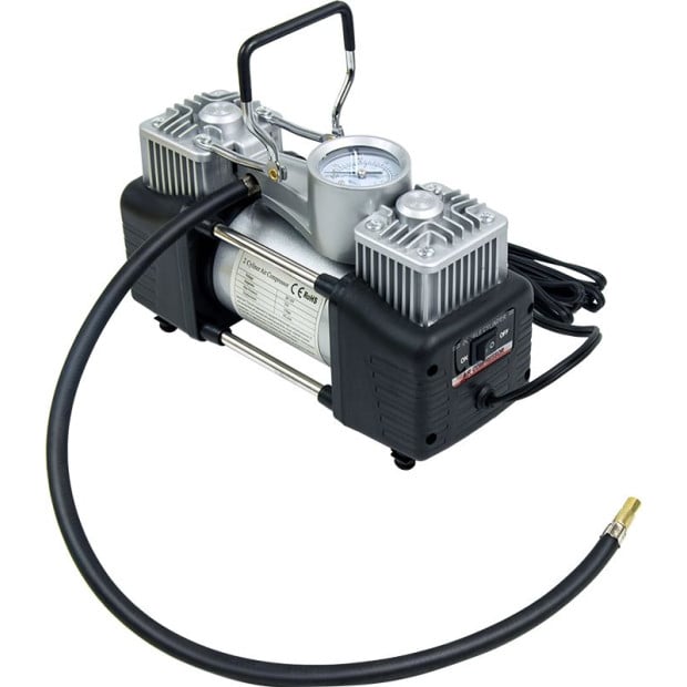 12v Car Air Compressor 4x4 Tyre Deflator 4wd Inflator Portable 85l/min Image 7