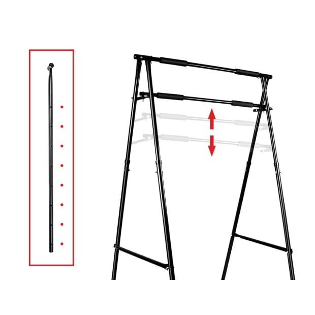 Pull-up Bar Free Standing Sturdy Frame Indoor Pull Ups Machine Image 10
