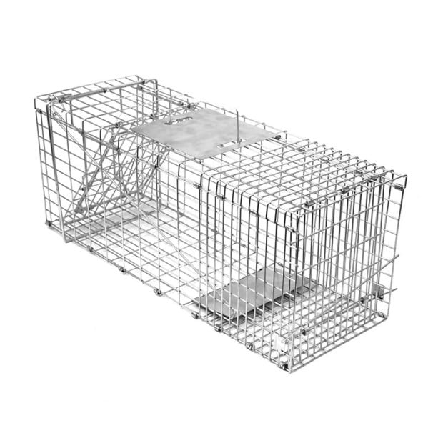 Trap Humane Possum Cage Live Animal Safe Catch Rabbit Cat Hare Fox Bird Image 6