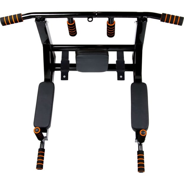 Heavy Duty Wall Mounted Power Station - Knee Raise - Pull Up - Chin Up -dips Bar Image 8