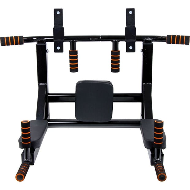 Heavy Duty Wall Mounted Power Station - Knee Raise - Pull Up - Chin Up -dips Bar Image 9