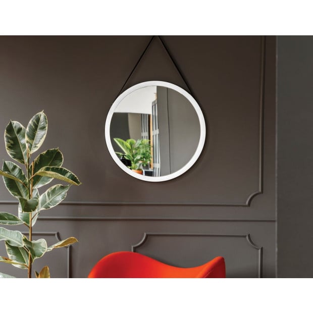 60cm Round Wall Mirror Bathroom Makeup Mirror Image 4