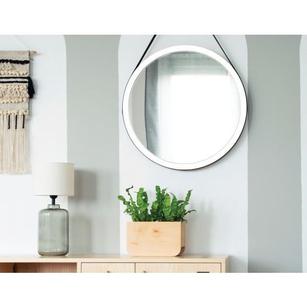 70cm Round Wall Mirror Bathroom Makeup Mirror Image 4