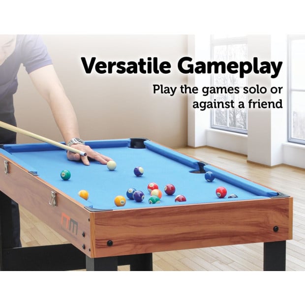 4ft 3-in-1 Games Foosball Soccer Hockey Pool Table Table Image 7
