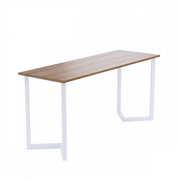 V Shaped Table Bench Desk Legs Retro Industrial Design Fully Welded - White Image 4