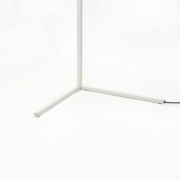 Modern - Colour Rgb - Minimalist Led Corner Floor Lamp - White - Mood Lighting Image 5
