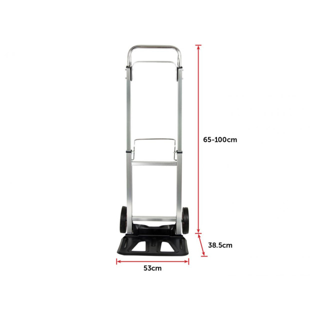 100kg Trolley Folding Hand Truck Sack Barrow Image 10