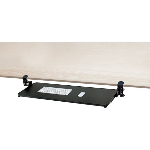 Clamp On Keyboard Tray 80cm W X 29cm D Extra Large Image 2