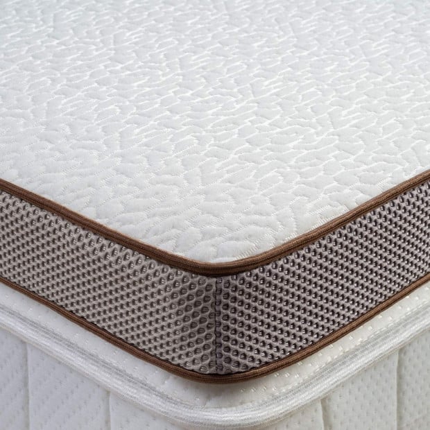 Double Memory Foam Mattress Topper Cooling Gel Infused Image 2