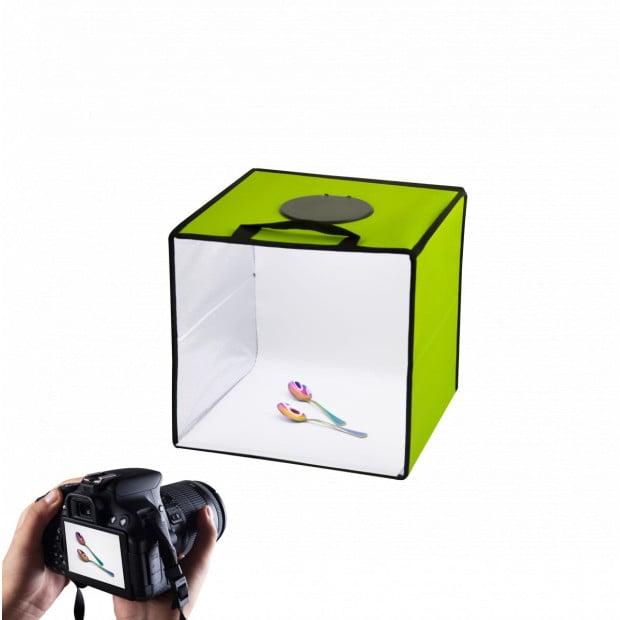 12 Led Light Room Photography Lighting Tent Kit Backdrop Cube Box Image 5