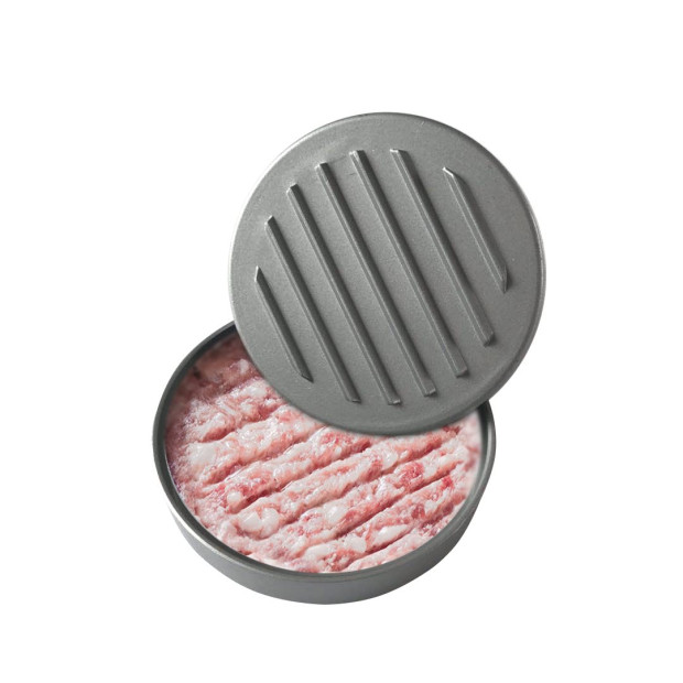 Large Round Patty Maker Grill Press Burger Metal Mold Cooking Tools Image 3
