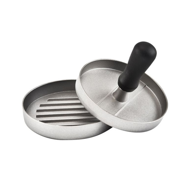 Large Round Patty Maker Grill Press Burger Metal Mold Cooking Tools Image 5